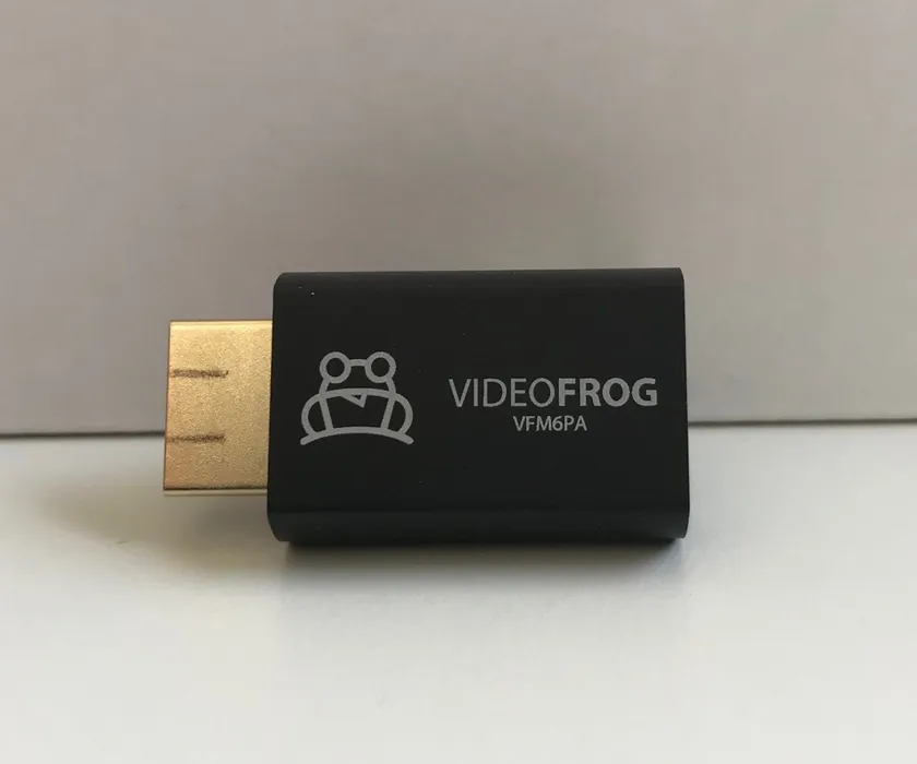 VIDEOFROG von der Seite