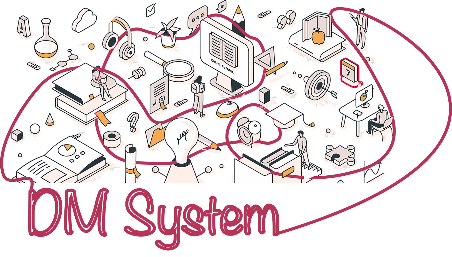 Künstlerische Darstellung  Device Management System