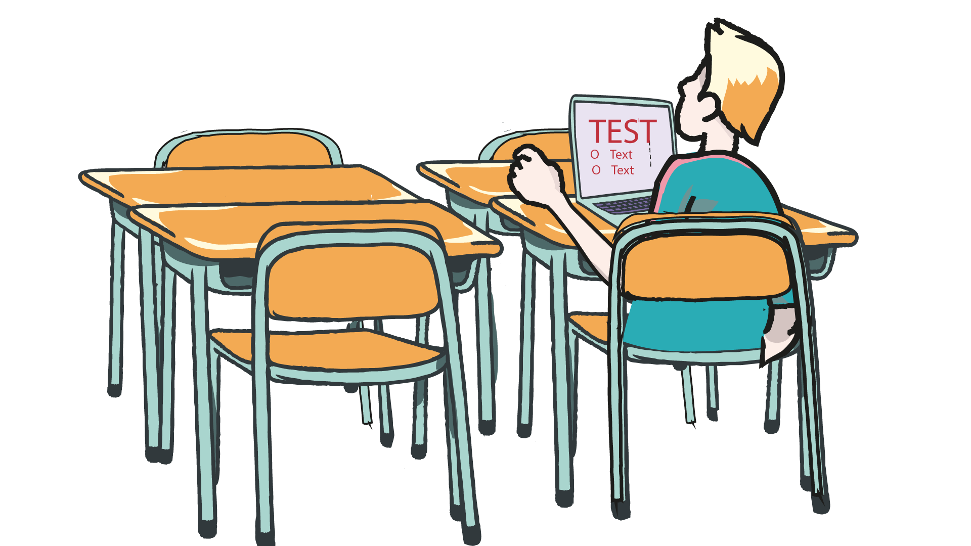 Künstlerische Darstellung EDU Exam