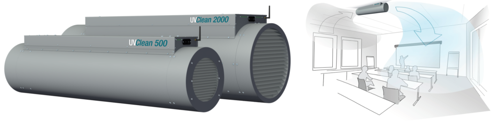 Abbildung UV-C Filterröhren UVClean